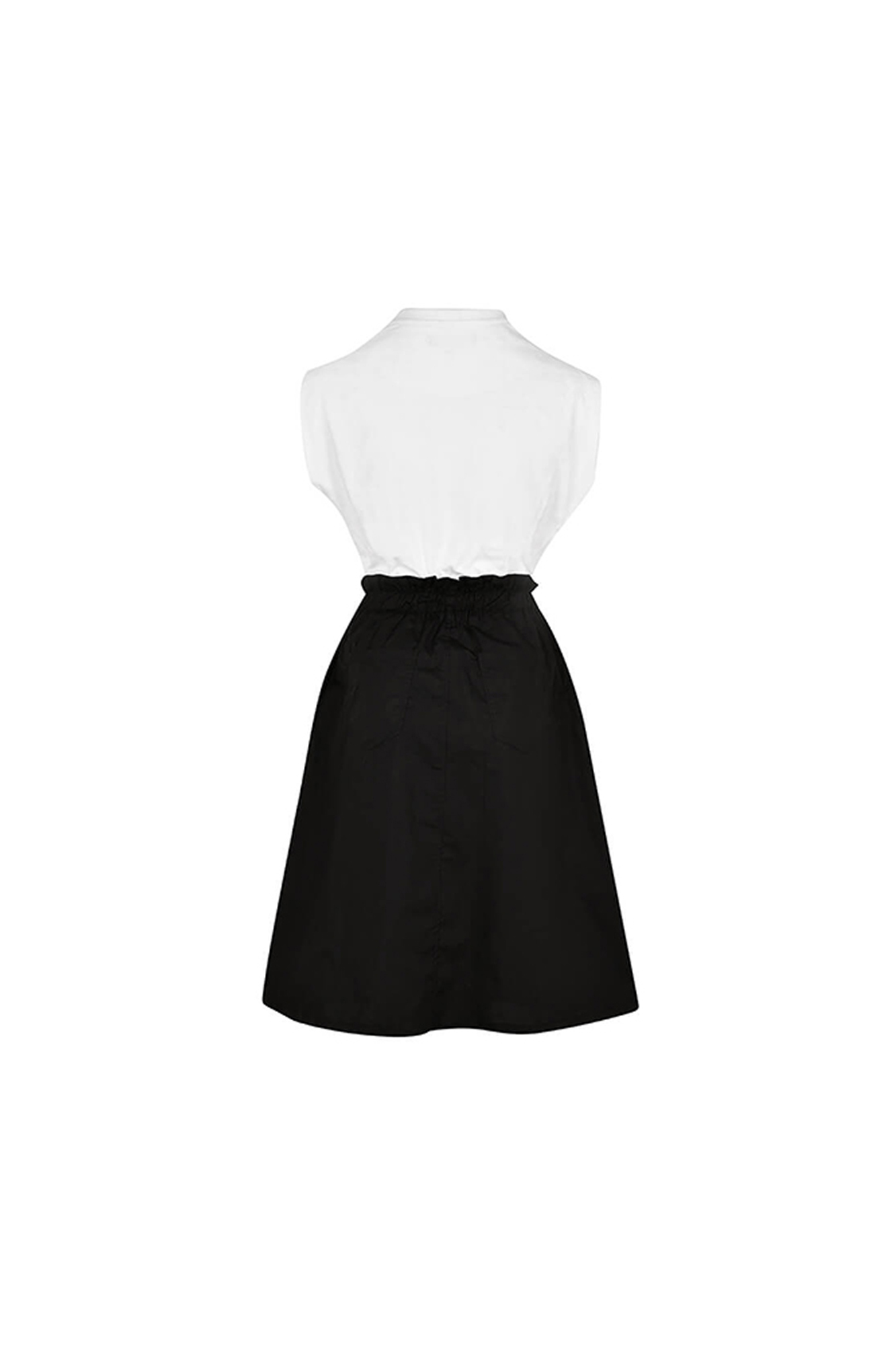 پیراهن آستین کیمونو جیب دار کمر کشدار