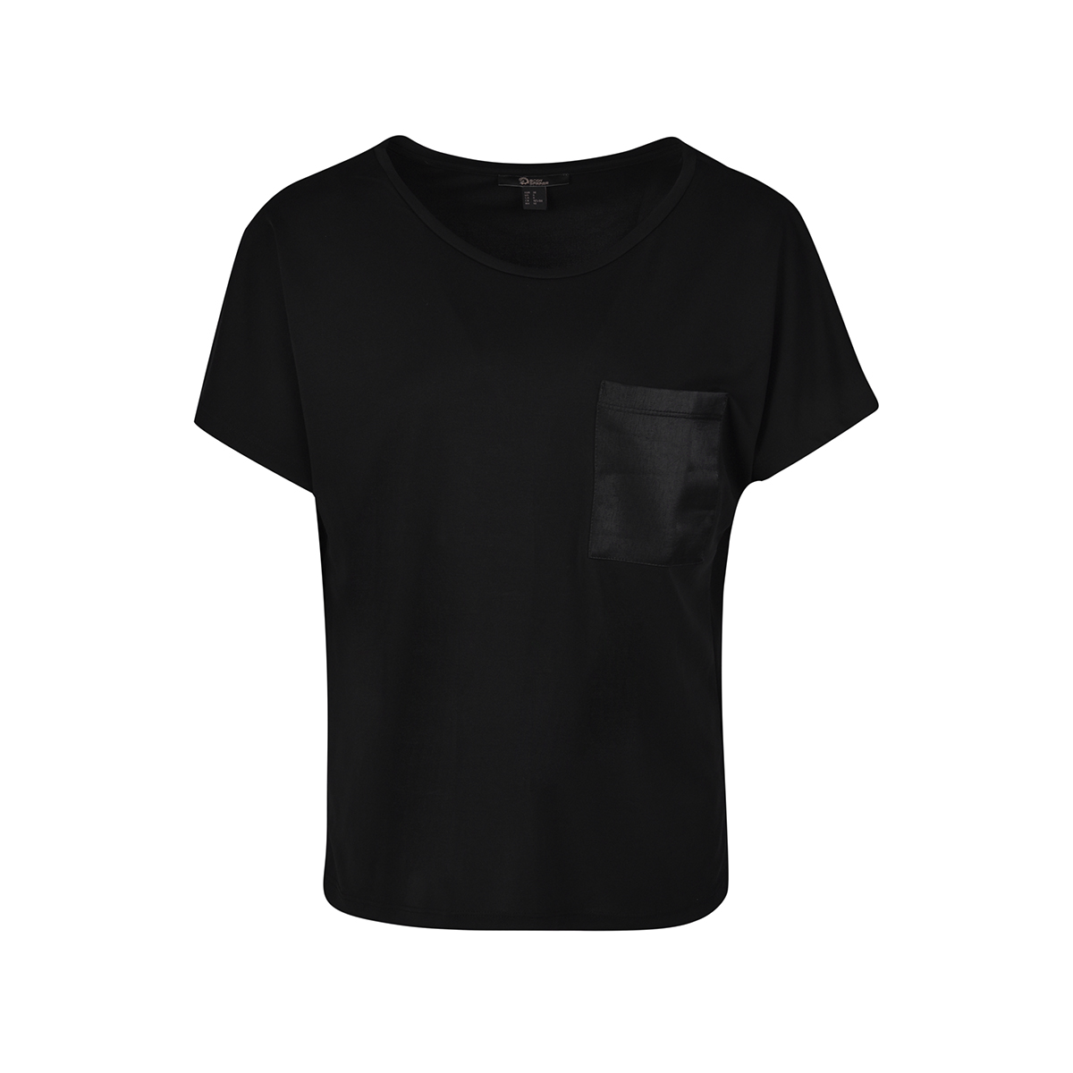 تیشرت زنانه آستین کیمونو با جیب ساتن