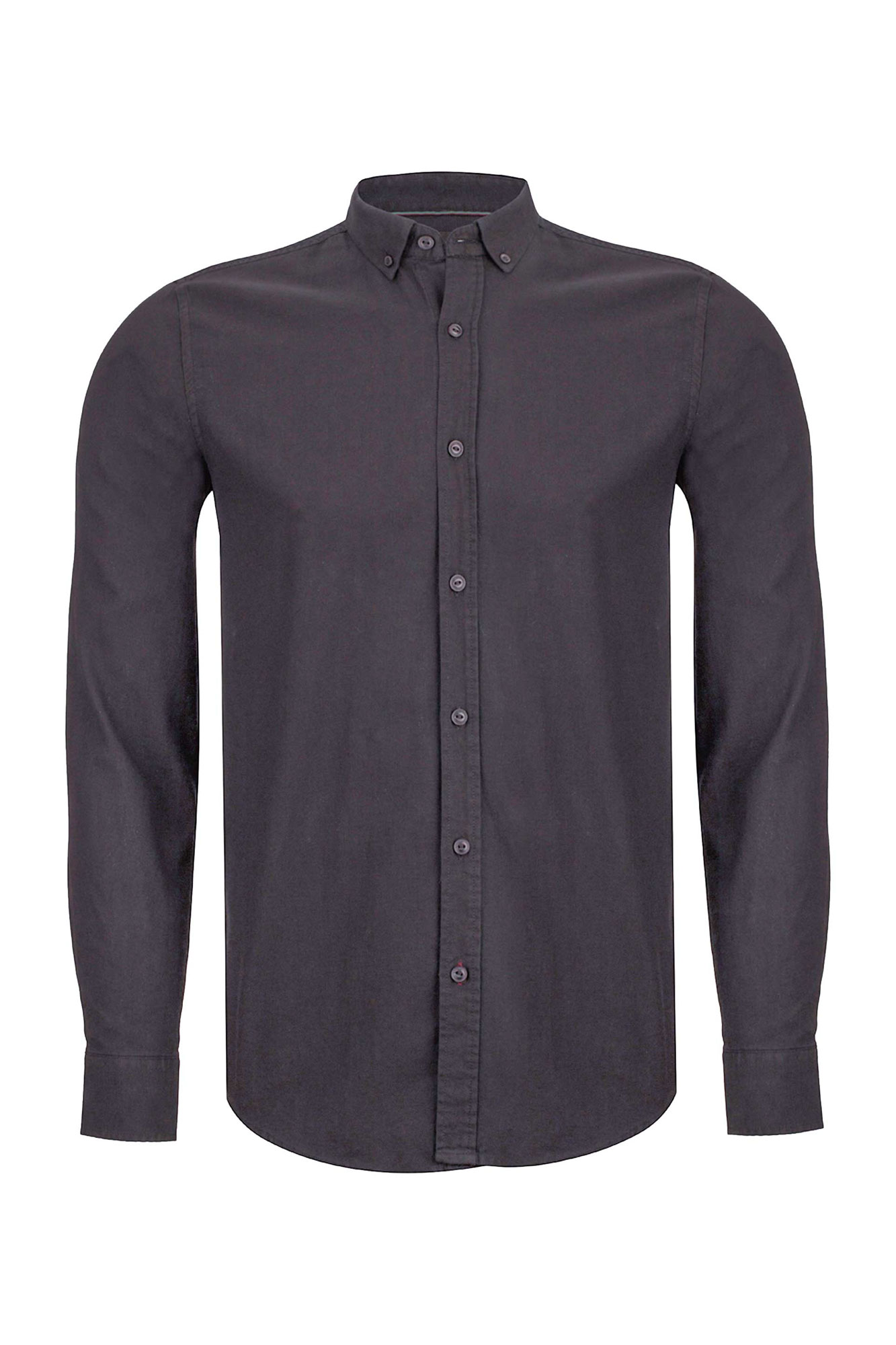 پیراهن آستین بلند یقه دار