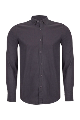 پیراهن آستین بلند یقه دار