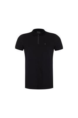 تی شرت جودون براق نیم زیپ