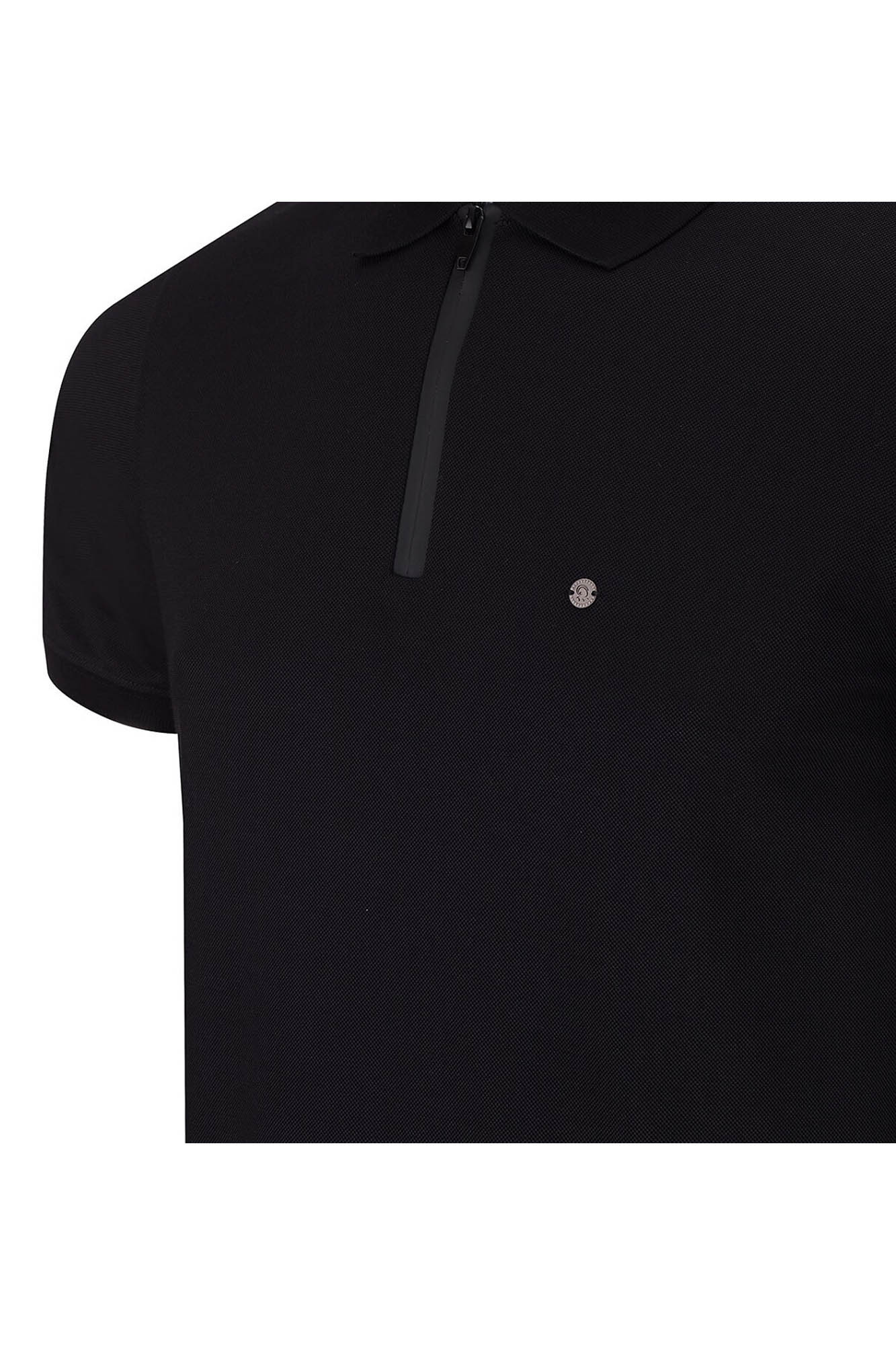 تی شرت جودون براق نیم زیپ