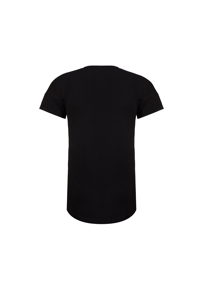 تی شرت یقه گرد آستین کوتاه پاکتی