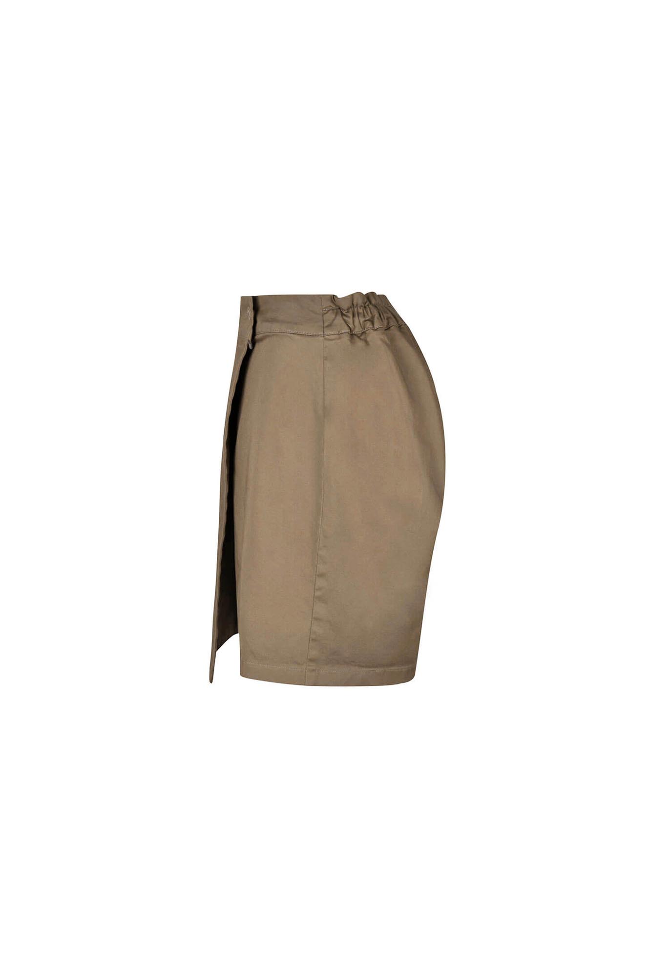 دامن شلوارکی تک جیب کمردار