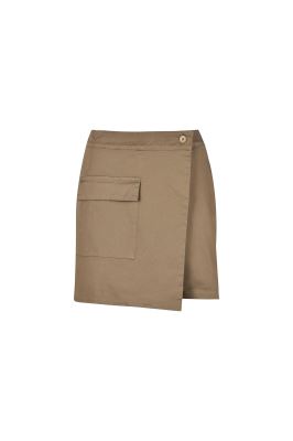 دامن شلوارکی تک جیب کمردار