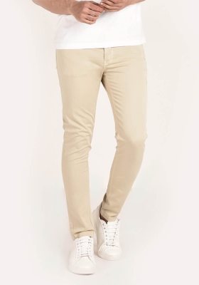 شلوار کتان مردانه پنج جیب اسلیم