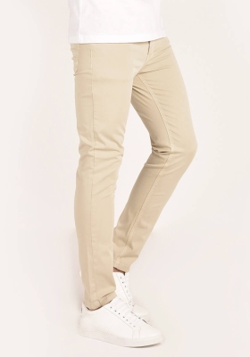 شلوار کتان مردانه پنج جیب اسلیم