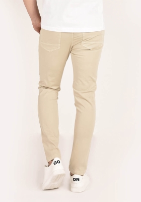 شلوار کتان مردانه پنج جیب اسلیم