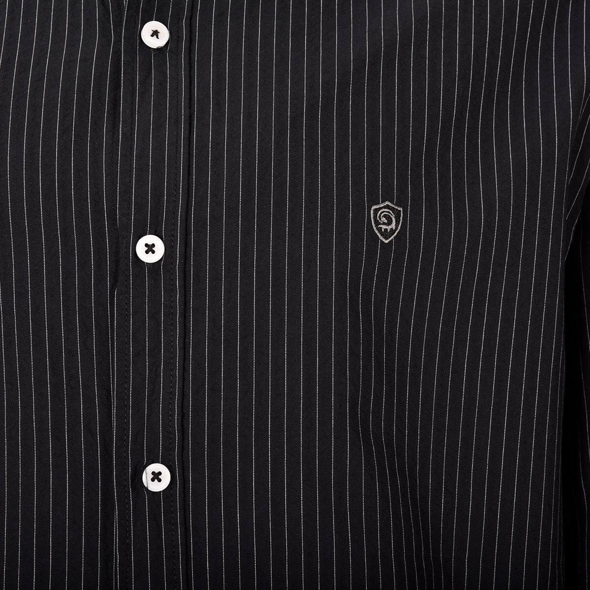 پیراهن راه راه یقه دار اسلیم