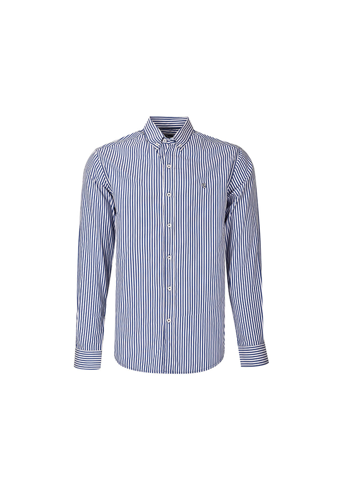 پیراهن راه راه یقه دار اسلیم