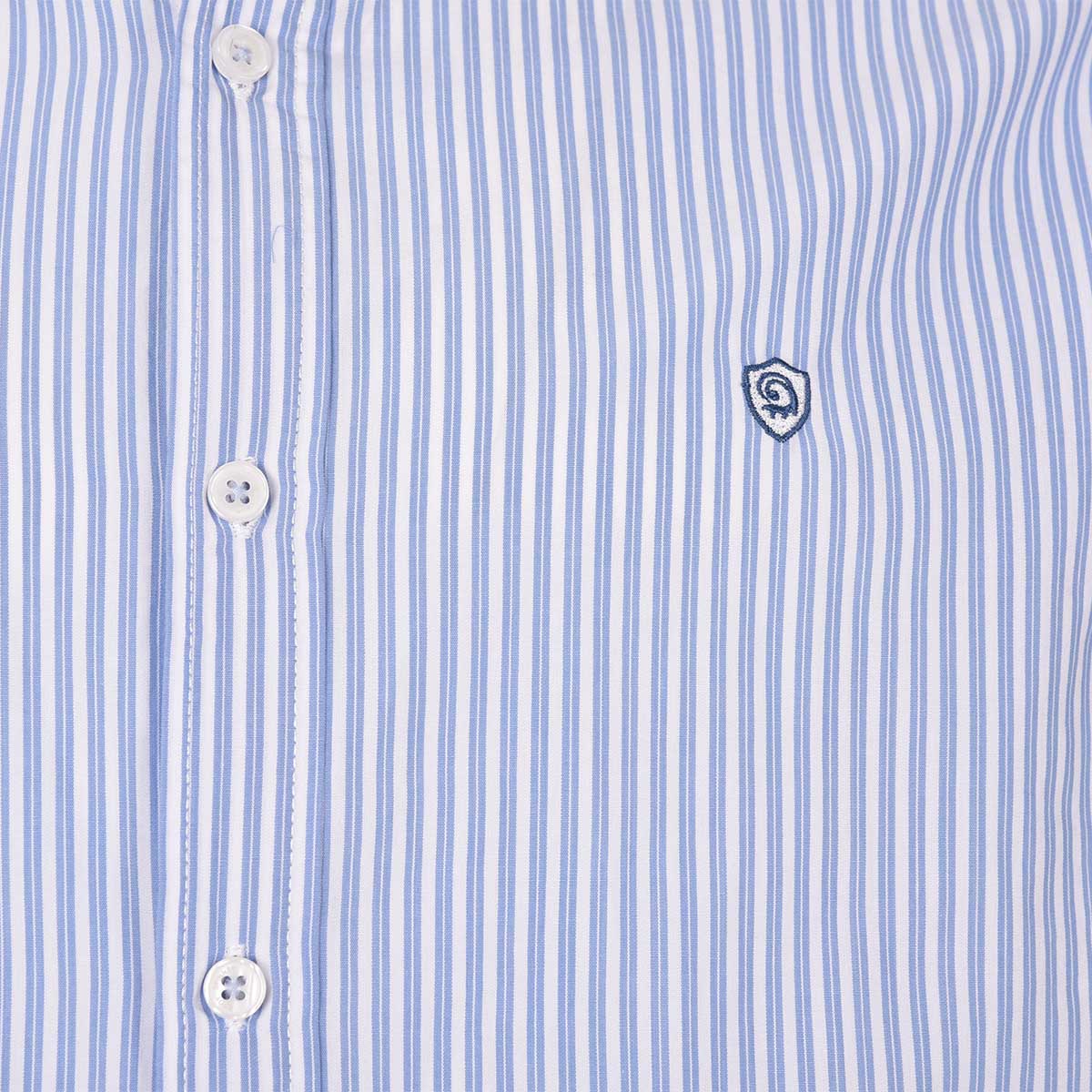 پیراهن راه راه یقه دار اسلیم