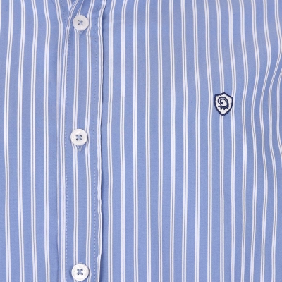 پیراهن راه راه یقه دار اسلیم