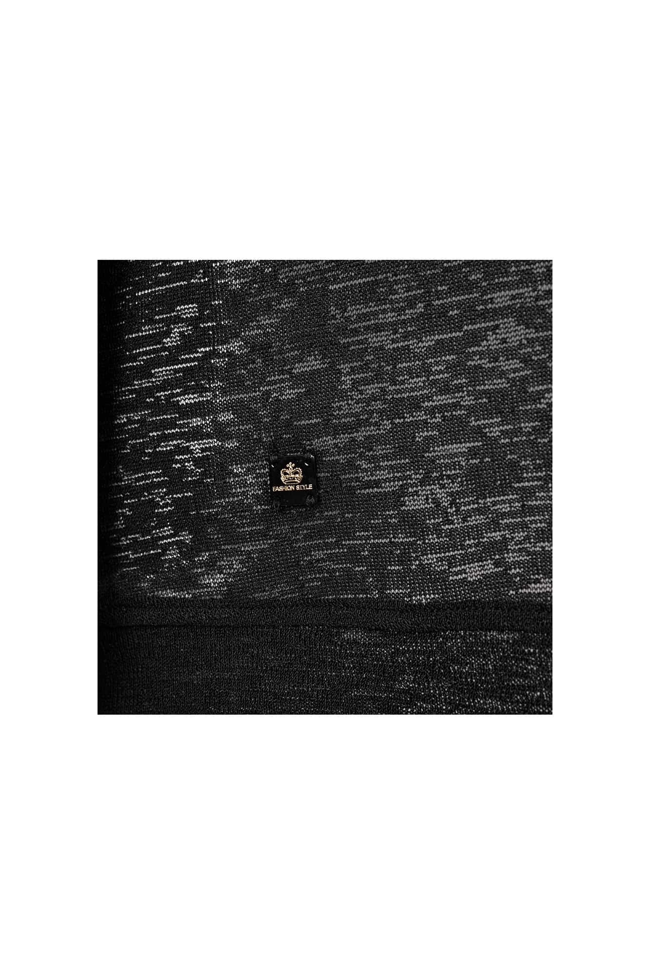 تی شرت یقه گرد زنانه آستین توری