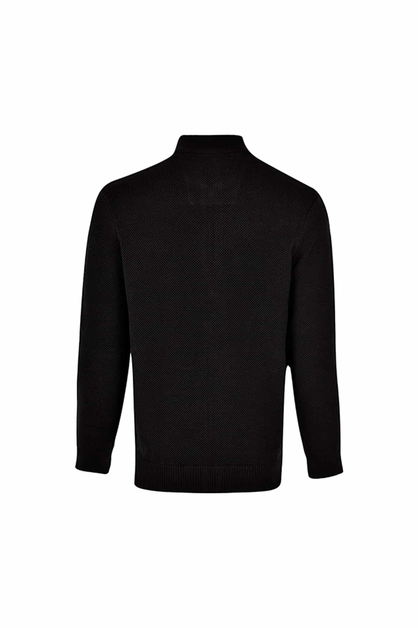 ژاکت زیپ دار فندقی