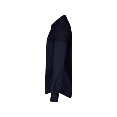 پیراهن پوپلین پنل دار اسلیم