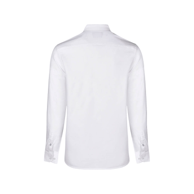 پیراهن پوپلین پنل دار اسلیم