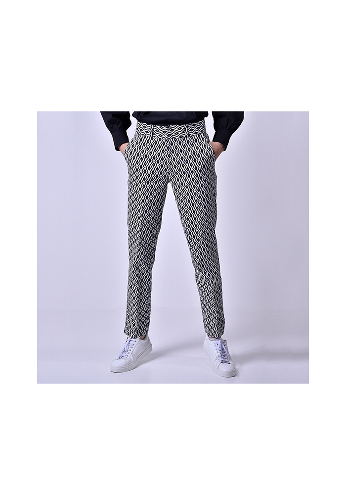 شلوار راسته طرح لوزی PANY