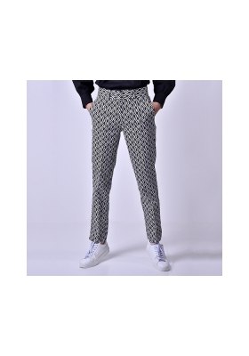 شلوار راسته طرح لوزی PANY