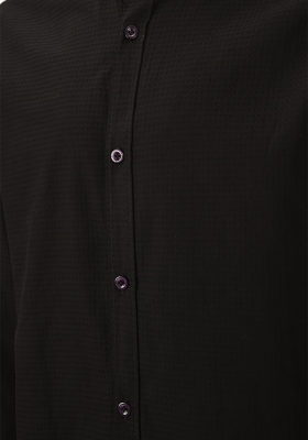 پیراهن آستین بلند یقه دار