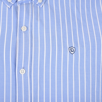 پیراهن راه راه آستین بلند رگولار فیت