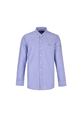 پیراهن راه راه آستین بلند رگولار فیت