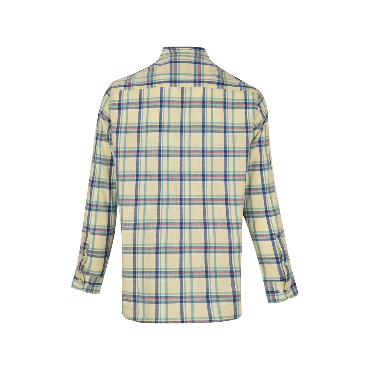 پیراهن چهارخونه آستین بلند رگولار فیت