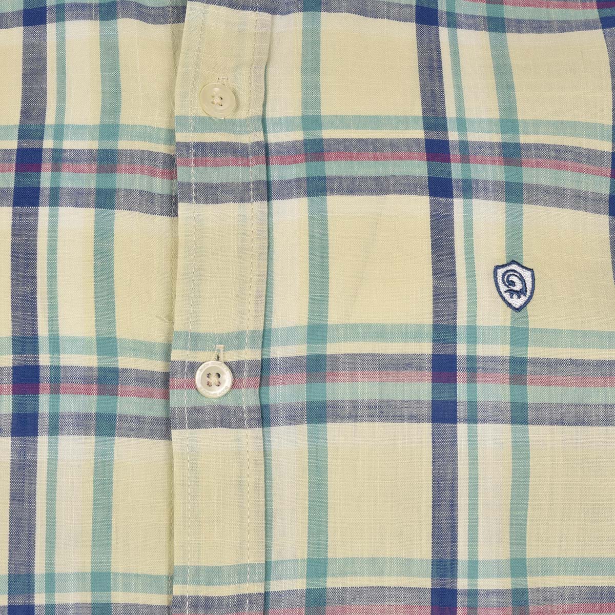 پیراهن چهارخونه آستین بلند رگولار فیت