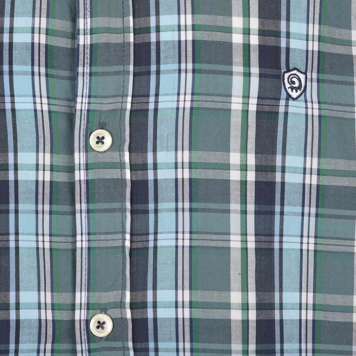 پیراهن چهارخونه آستین بلند رگولار فیت