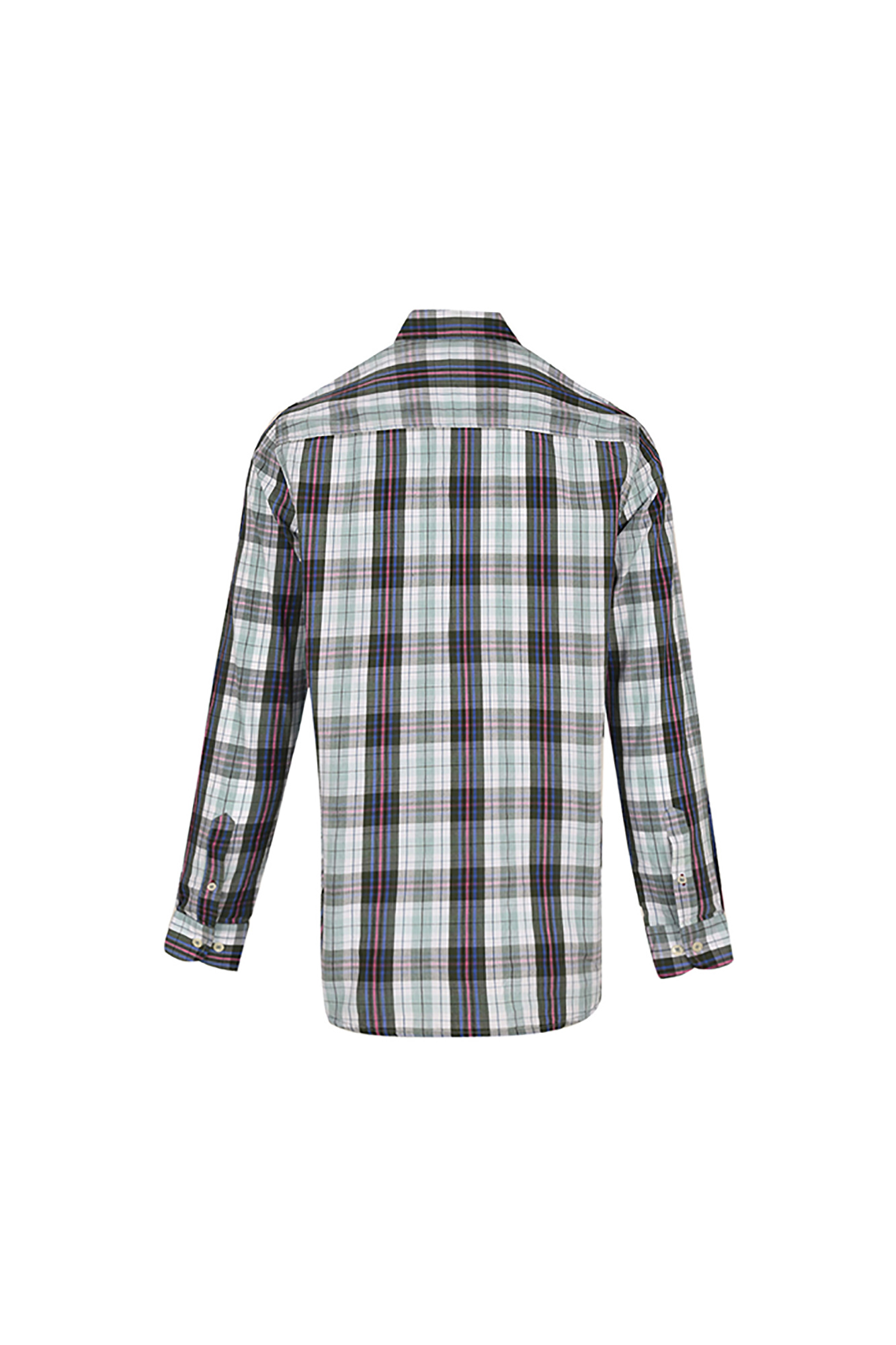 پیراهن چهارخونه آستین بلند رگولار فیت