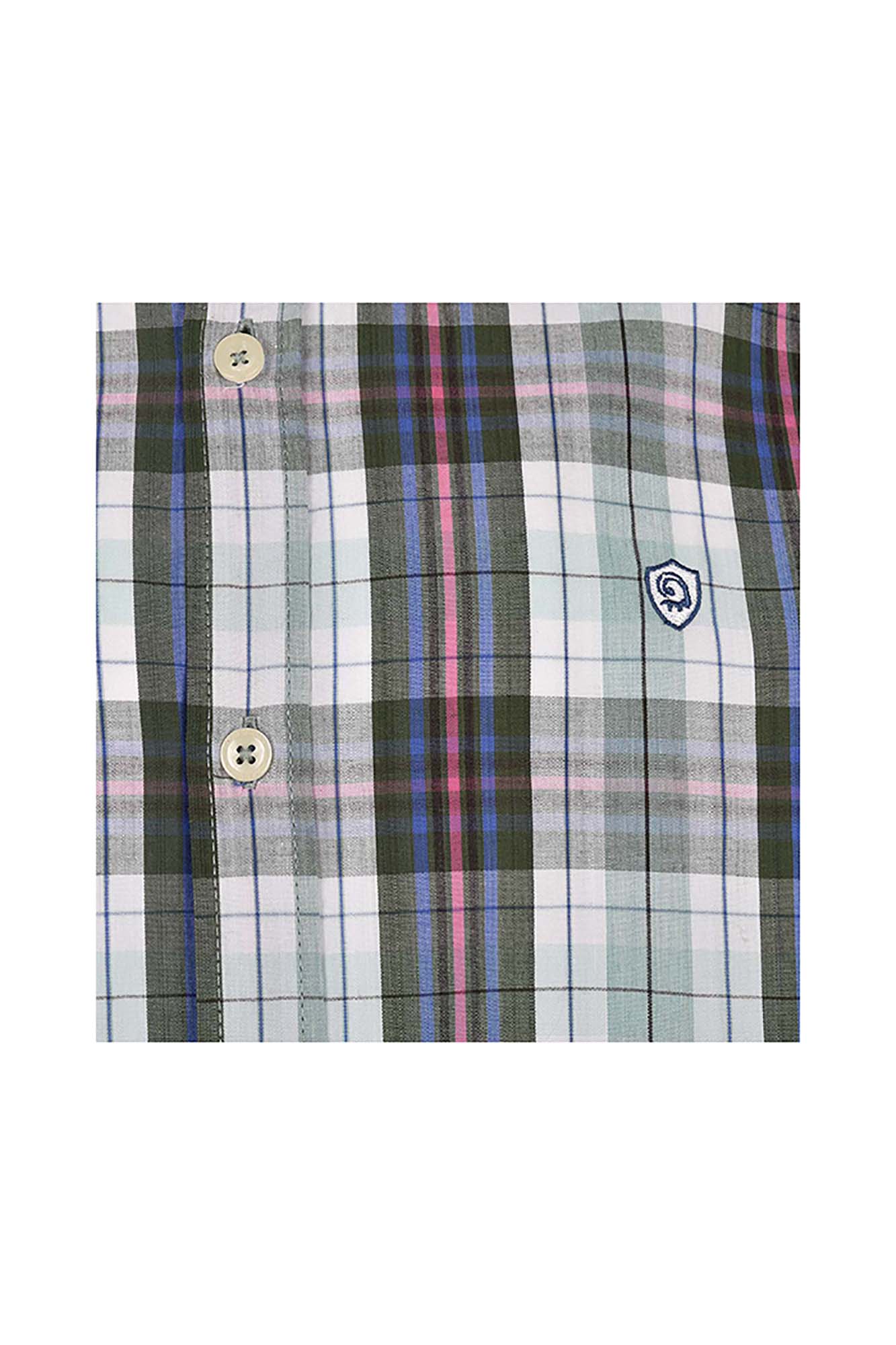 پیراهن چهارخونه آستین بلند رگولار فیت