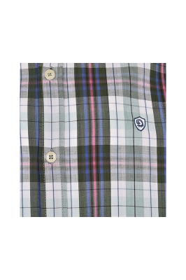 پیراهن چهارخونه آستین بلند رگولار فیت