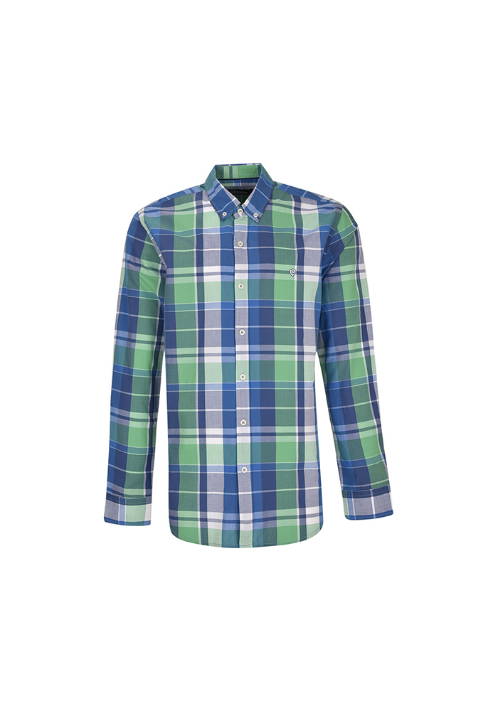 پیراهن چهارخونه آستین بلند رگولار فیت