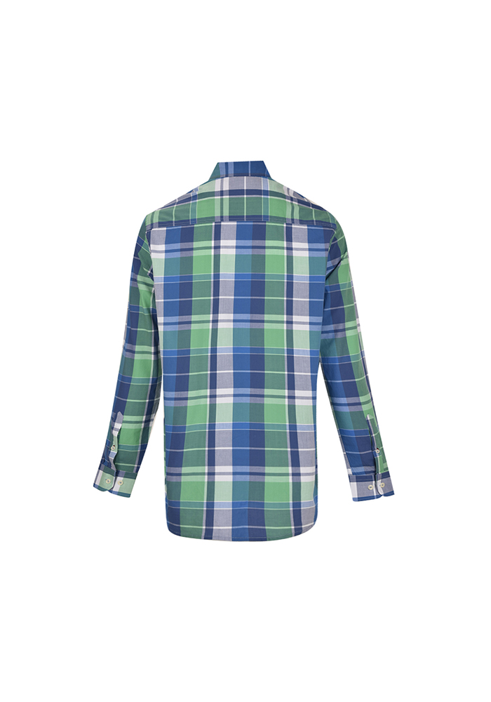 پیراهن چهارخونه آستین بلند رگولار فیت