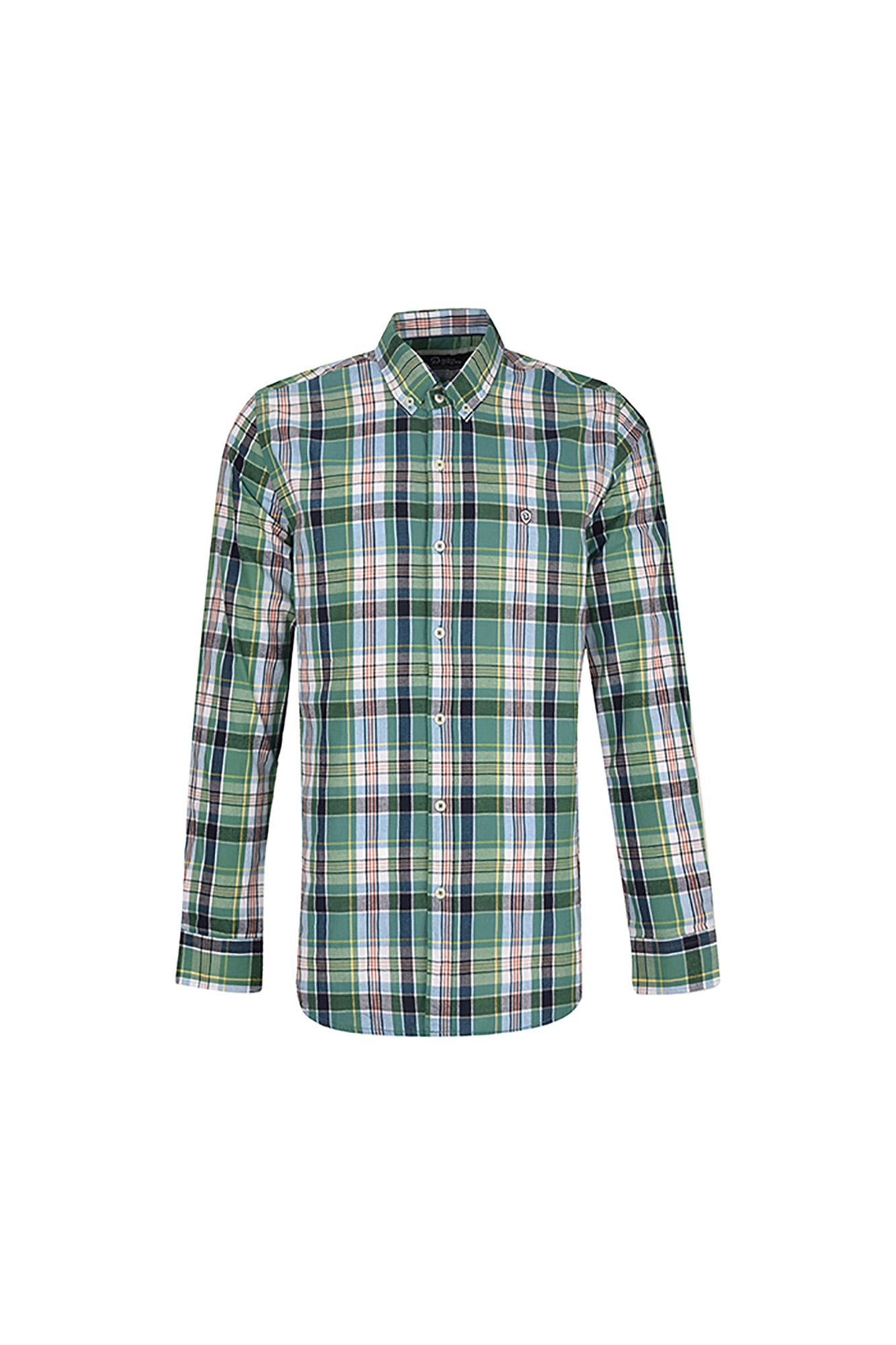 پیراهن چهارخونه آستین بلند رگولار فیت