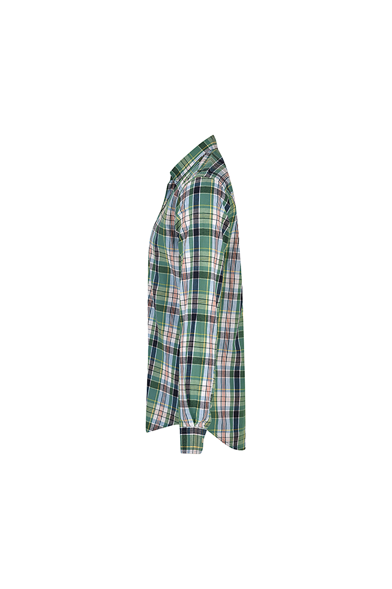 پیراهن چهارخونه آستین بلند رگولار فیت