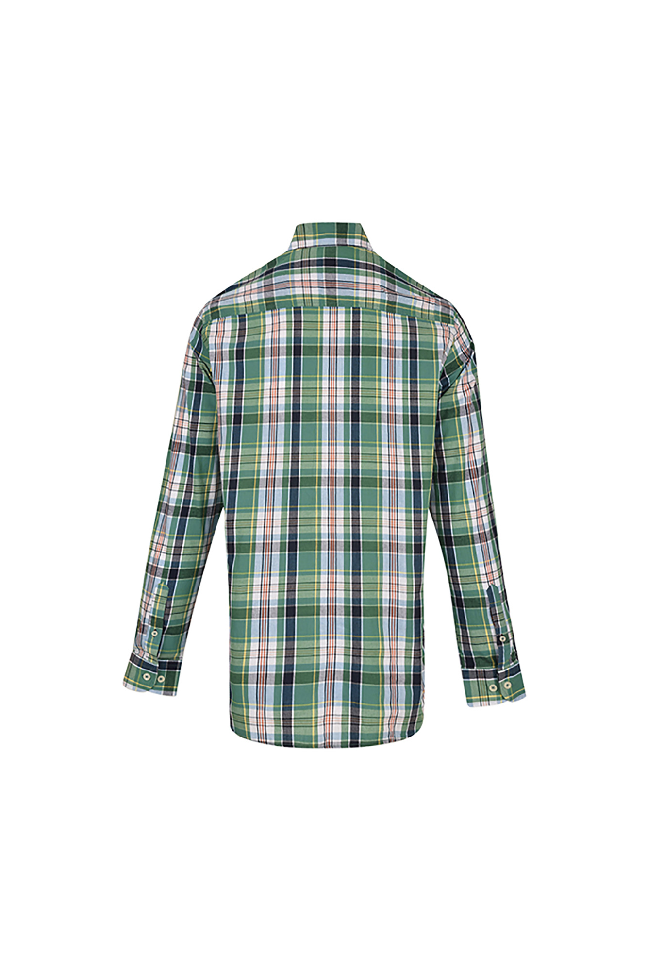 پیراهن چهارخونه آستین بلند رگولار فیت