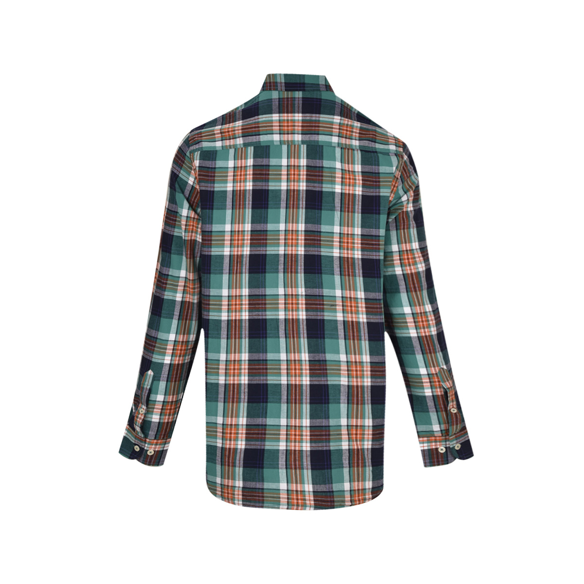 پیراهن چهارخونه آستین بلند رگولار فیت