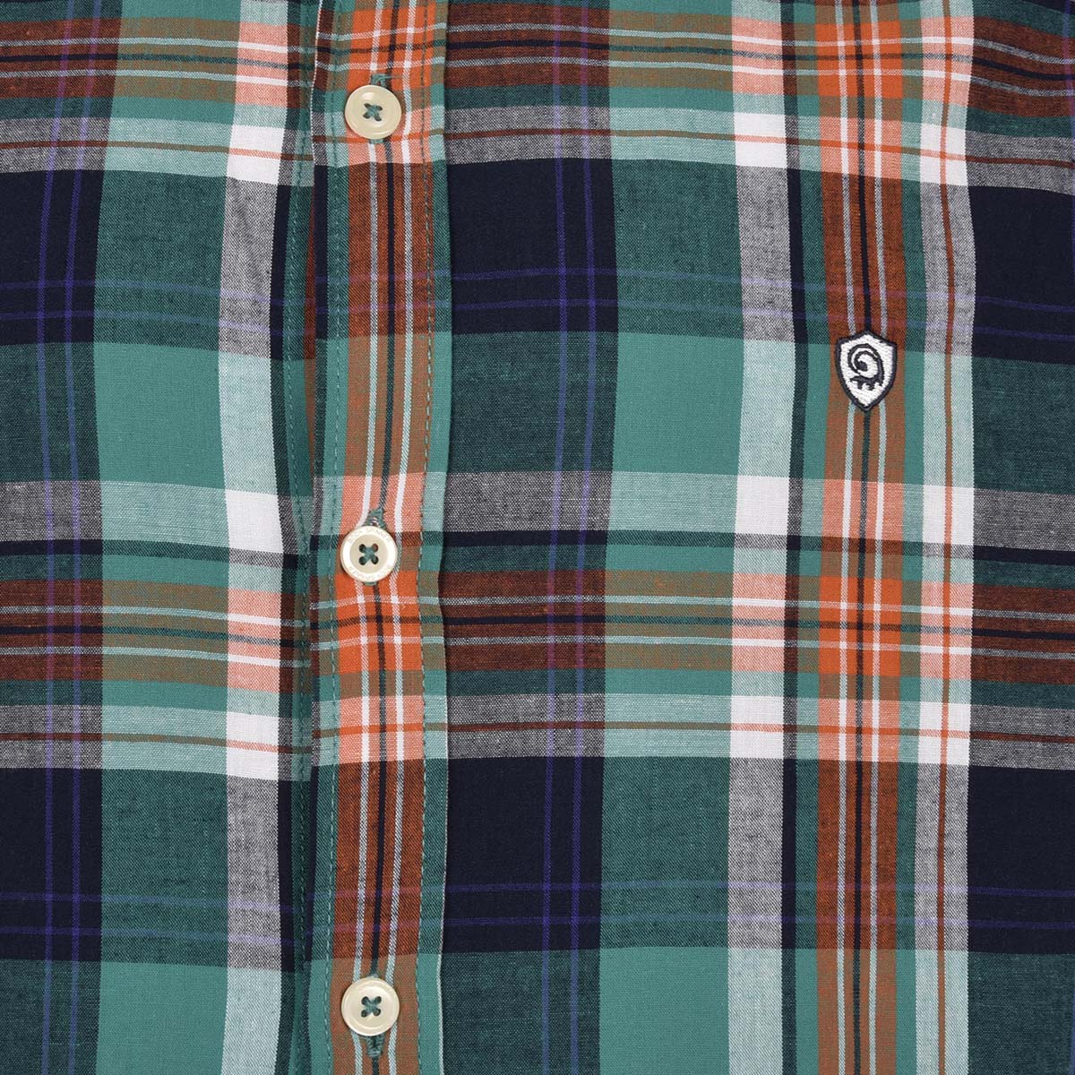 پیراهن چهارخونه آستین بلند رگولار فیت