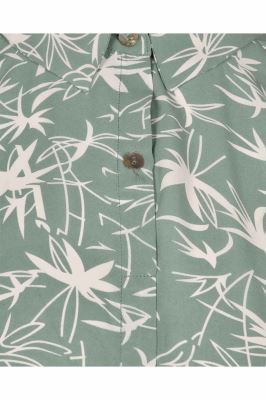 تاپ زنانه جلو بسته یقه شکاری