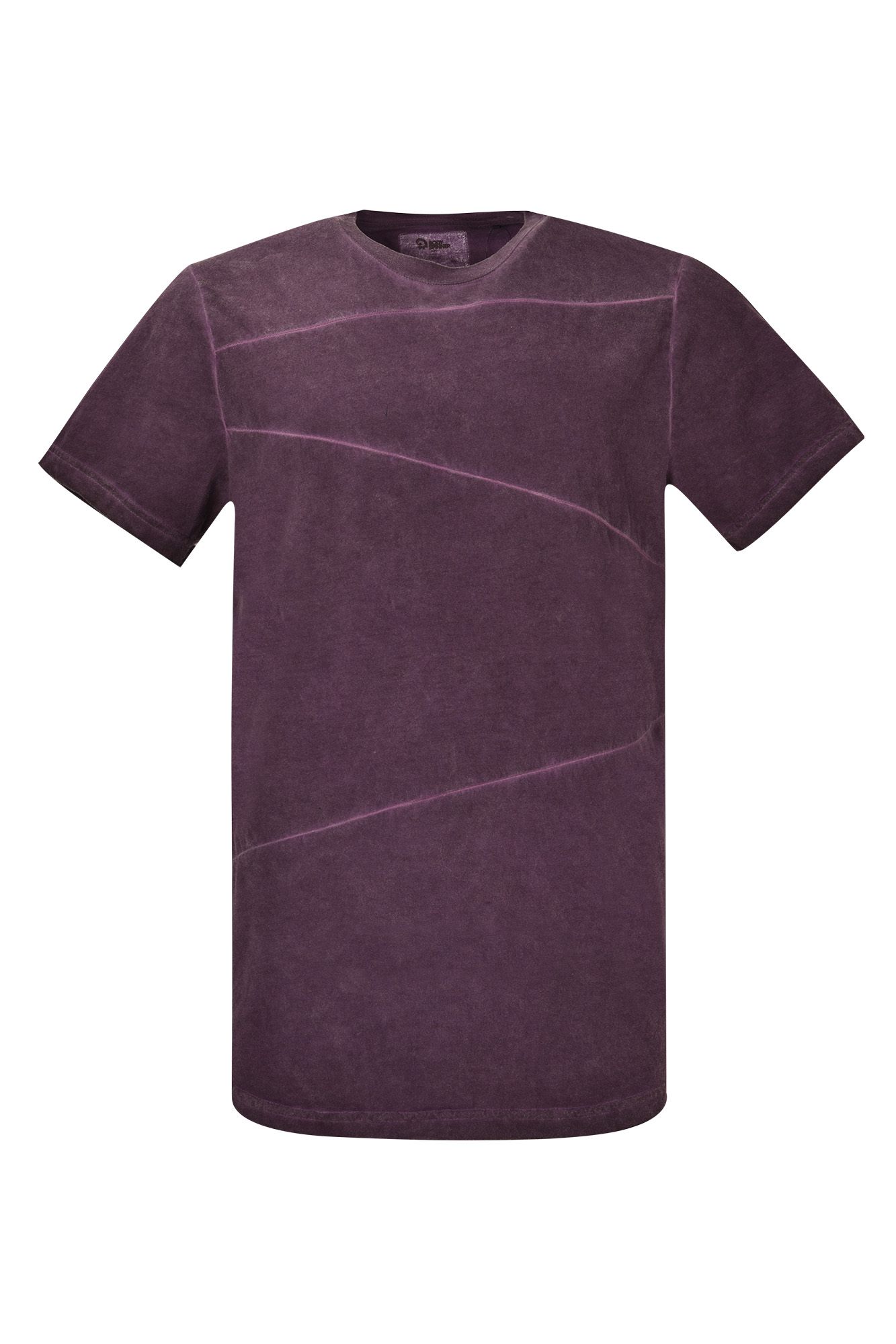 تی شرت یقه گرد آستین کوتاه 4 تیکه رنگرزی شده