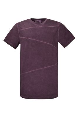 تی شرت یقه گرد آستین کوتاه 4 تیکه رنگرزی شده