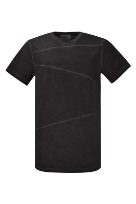 تی شرت یقه گرد آستین کوتاه 4 تیکه رنگرزی شده