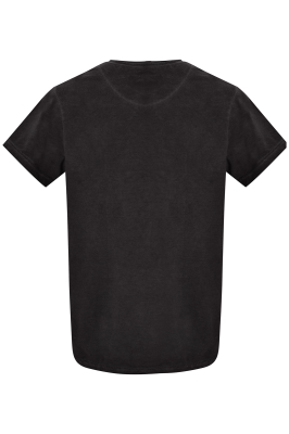 تی شرت یقه گرد آستین کوتاه 4 تیکه رنگرزی شده