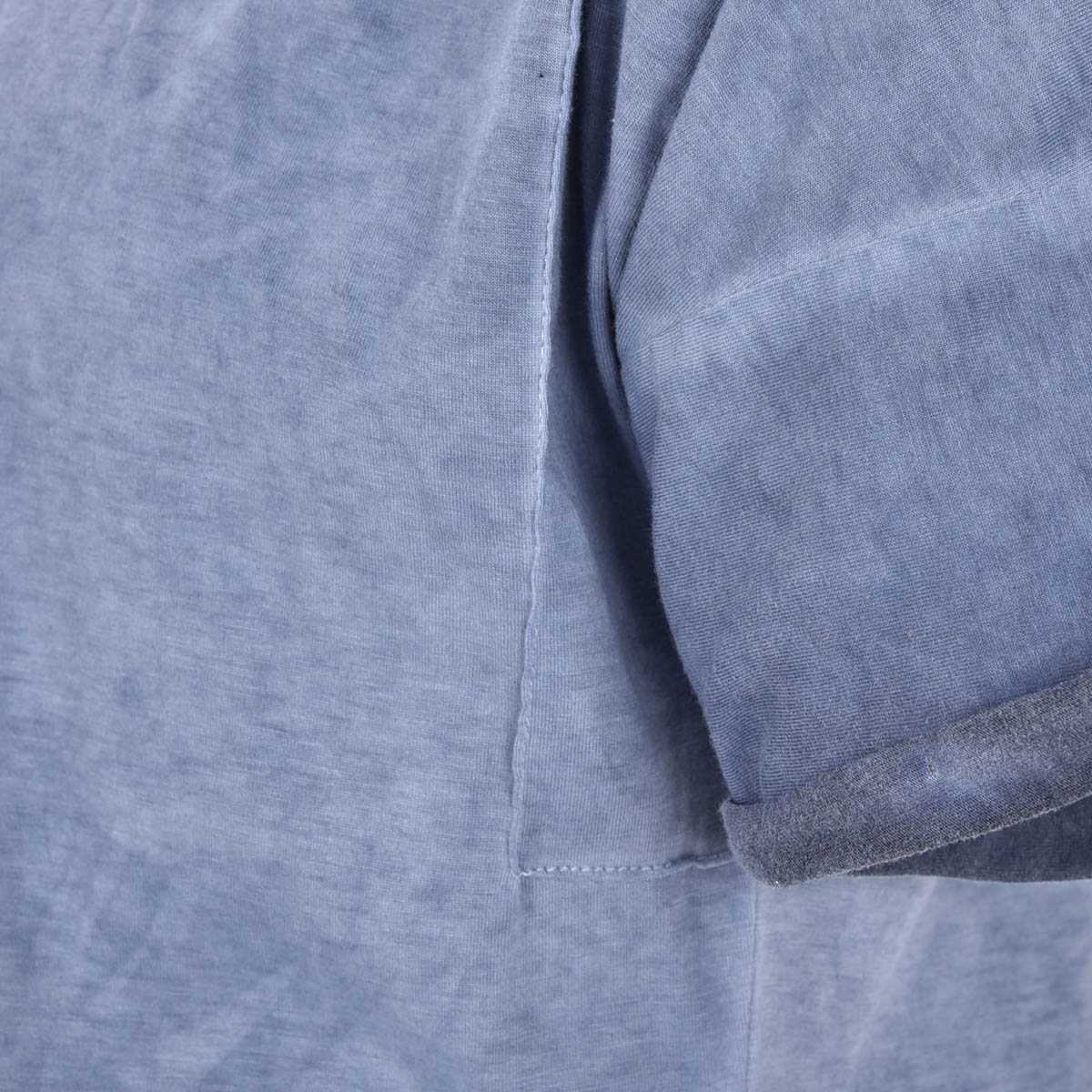 تی شرت یقه گرد سرشانه افتاده رنگرزی شده