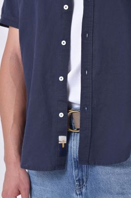 پیراهن آستین کوتاه یقه دار