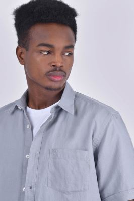 پیراهن آستین کوتاه یقه دار