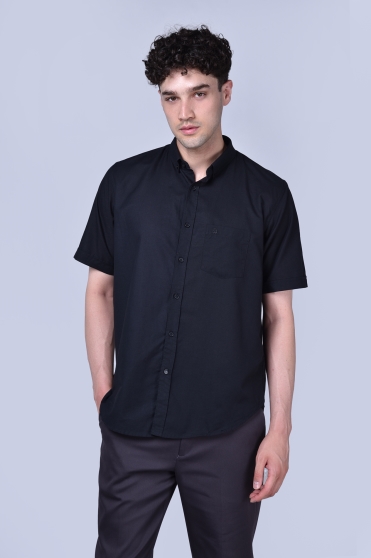 پیراهن آستین کوتاه یقه دار