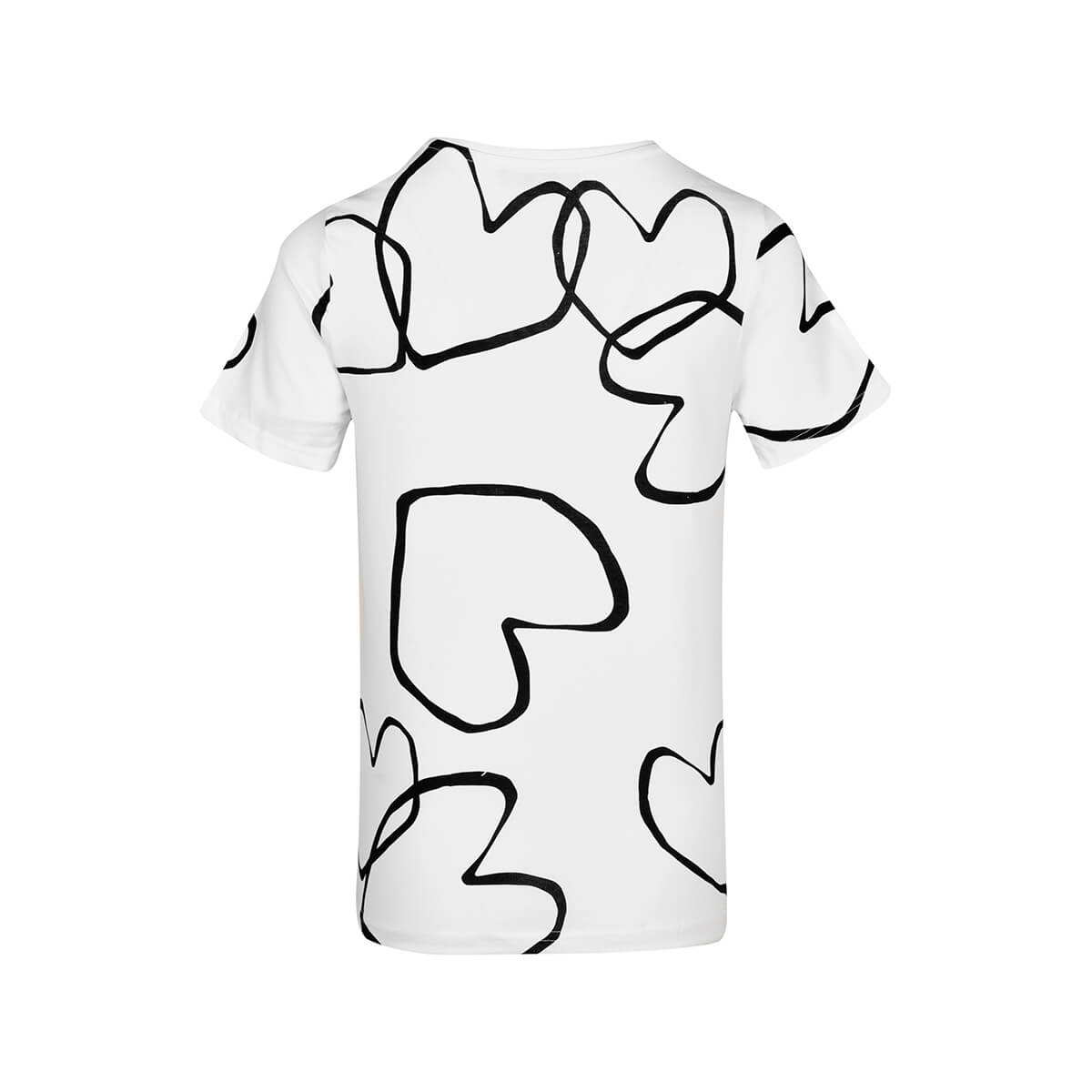 تی شرت یقه گرد تمام چاپ