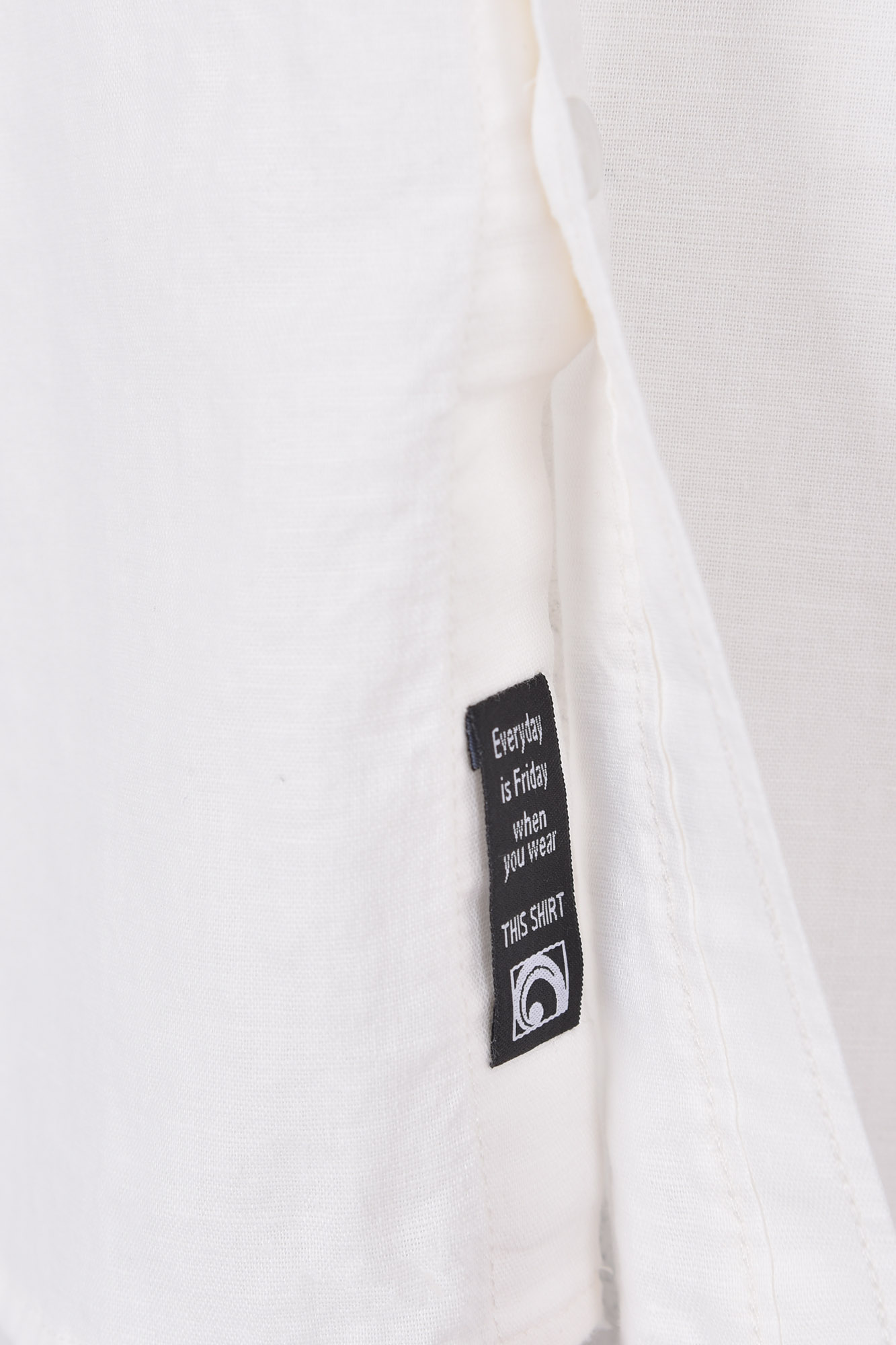 پیراهن آستین بلند یقه دار لینین