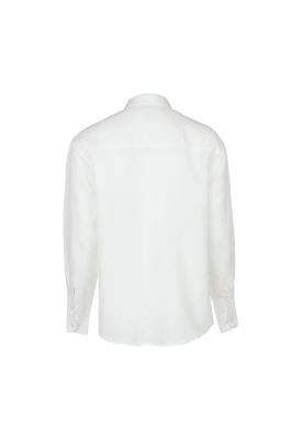 پیراهن آستین بلند یقه دار لینین